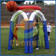 outdoor inflatable sports toss game